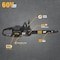 Caterpillar Cat 60V 18 in. Brushless Chainsaw, 5.0ah Battery and Charger Included DG631 - alternate 8